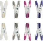 Soft Grip Clothespins | Lightweight | Super Strong | Ergonomic Design | Rust Resistant | Laundry Accessories | Assorted