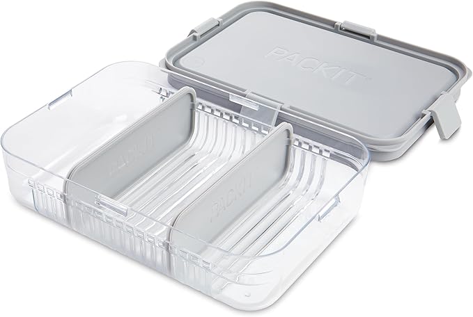 Packit, Bento Mod Lunch Steel Gray