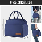 Lunch Bag Women/Men Lunch Box Women/Men (Dark blue)