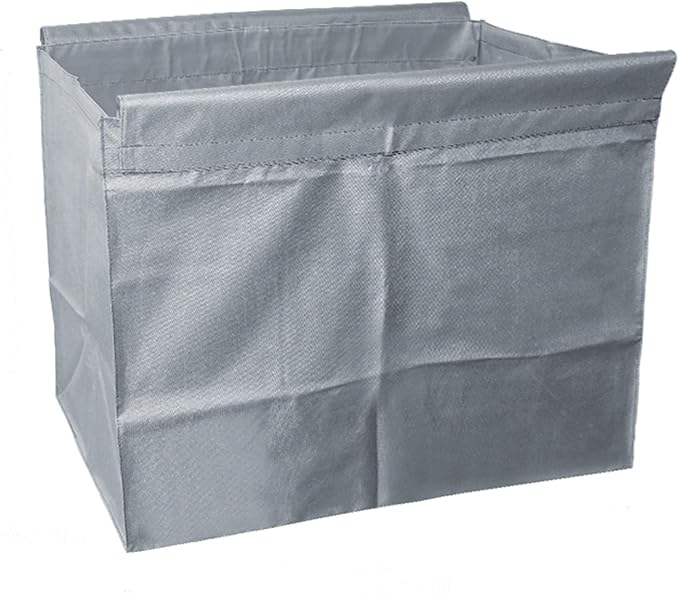 Laundry Cart with Wheels Replacement Bag, Waterproof and Removable Oxford Cloth Liner for Rolling Laundry Basket & Folding Basket Trolley(Gray,80x67x52cm/31x26x20in)
