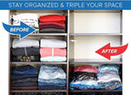5 Super Jumbo Size 51"X47" Vacuum Storage Bags for Storage Organization