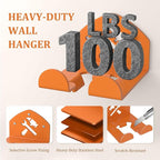 Garage Organization Storage Trimmer Rack Garden Power Tool Hanger for Grass Trimmer, Hedge Trimmer, Heavy Duty Weed Wacker Hook Tool Organizer, 2 Pack