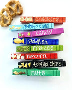 Colored Clothespins, Colorful Clothes Pins Wooden Clips Rainbow Colors 50 Pack Decorative Crafts Pegs Photos Pictures Decoration Clip Clothing Hanging Closepins, 2.83 Inch (Black)