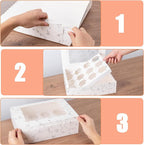12 Count Cupcake Boxes, 4PCS Cupcake Container with Window, Food Grade Cupcake Holder for Birthday Holiday Party, Bakery Supplies for Cupcakes, Desserts, and More (Marble)