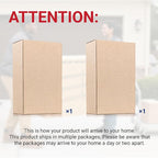 FLEXIMOUNTS 10000LBS 2 Pack Garage Shelving, 4-Tier Heavy Duty Shelving Unit, 23.6" D x 49.6" W x 71" H, Industrial Shelving, Adjustable Storage Shelves for Garage, Basement, Warehouse, Workshop