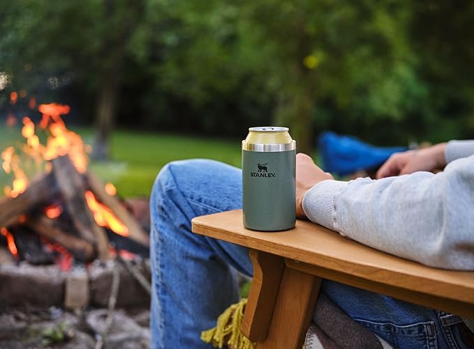 Stanley Everyday Can Cooler Cup | Beer, Seltzers, Soda, and Energy Drinks | Doubles as Tumbler | Insulated Stainless Steel Drink Holder | BPA-Free