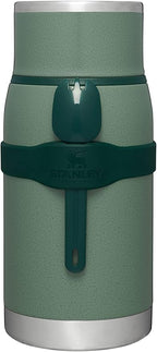 STANLEY Adventure To-Go Food Jar | Vacuum Insulated Food Container | Wide Mouth Screw On Lid | Packable for Travel | Stainless Steel with Leakproof Lid | BPA-Free