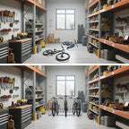 Commercial Grid Bike Rack for 10 Bikes, Double-Side, Heavy Duty Steel Bike Stand Floor, Outdoor Metal Stand Bicycle Parking Rack for Garage, Street, Retail, School, Yard, Bicycle Shop