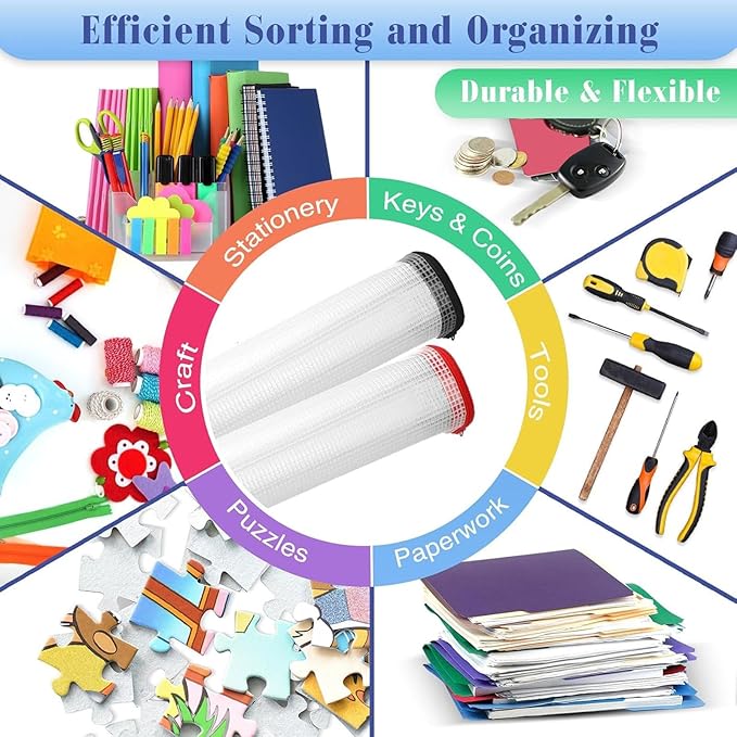 Jetec 32 Pcs Mesh Zipper Bags Toy Storage Bikini Organizer Bag Bolsas Para Guardar Trajes De Bano Waterproof Zipper Reusable Pouch Puzzle Multipurpose for Storage Office(Sweet Color,5.1 x 4.1 Inch)