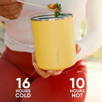 Hydrapeak 32oz Stainless Steel Vacuum Insulated Food Jar | for Hot Food and Cold Food, Wide Mouth Leak-Proof Soup for Adults, 10 Hours Hot and 16 Hours Cold (Camo) (Pack of 2)