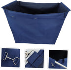 IMIKEYA Laundry Cart Replacement Liner Bag Oxford Cloth Organizer for Housekeeping Carts Removable Storage for Hotels and Cleaning Services