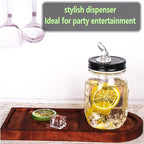 Mason Jar Pour Spouts. free flow Mason Jar Pour Spouts, mason jar for spout regular mouth size 70mm dispenser germination cover. Suitable for any liquid. Leak-Proof 4-Pack + 8 Lid Caps (black)