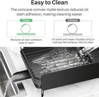 SNTD Dish Drying Rack - Large Dish Racks for Kitchen Counter, Expandable Dish Drainers with Cutlery Holder Stainless Steel Rustproof, Black