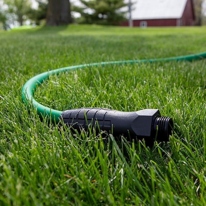 Flexzilla Colors SwivelGrip Garden Hose 5/8 in. x 5 ft., Lightweight All-Weather Water Hose, Durable and Flexible, Leak-Free Connections, Forest Green