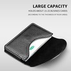 KINGFOM T31-6PCS/SET Office Desktop Decor Organizer Supplies Set PU Leather Remote Control Collection Holder, Pencil Box, Business Card Holder, Mouse Pad, Sticky Notes Paper and Dispenser