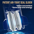 TAILI Plastic Heavy Rolling Slide Clip Seal Grip Air Tight Accessories for Vacuum Storage Space Saver Bags