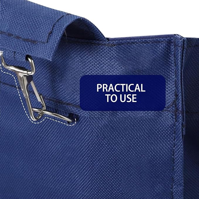 Laundry Cart Liner Replacement - Waterproof Oxford Canvas Cover for Commercial Laundry Carts and Industrial Trolleys