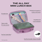 STANLEY All Day Mini Lunch Box | 4.2-quart | EVA Insulated Lunch Bag | Crush Resistant | Adjustable Strap | BPA-Free | Lilac