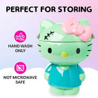 Silver Buffalo Sanrio Hello Kitty Frankenstein Sculpted Ceramic Cookie Jar, 7” x 5.75” x 9.75”