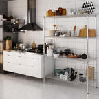 21" Deep x 54" Wide x 74" Height Wire Shelving Kit | 4-Tier | NSF Commercial Storage Rack Unit