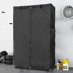 Waterproof Shelf Cover,Outdoor 600D Heavy Duty Dustproof Storage Shelves Cover,36''x14''x71'' Shelf Covers for Wire Shelving with Zippers,Storage Rack Covers with Clear Front