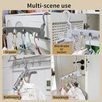 1Pcs Clothes Drying Rack Foldable and 5 Pcs Travel Hangers and 1pcs Organizer Bag,Foldable Design Doesn't take up Much Space, Great Combo for Travel/Hotel/Cruise.