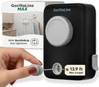 GorillaLine Max – Retractable Clothesline Indoor Outdoor, Non-Sagging Heavy Duty Clothes Drying Line, Wall Mounted Drying Rack, Air Dry Clothing, Max Tighten with GorillaGrip