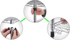14" Deep x 48" Wide x 96" Height Wire Shelving Kit | 6-Tier | NSF Commercial Storage Rack Unit