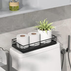 Toilet Paper Basket, 2PCS 13 Inch Bathroom Basket Tank Tray Top Storage Toiletries Organizer for Bathroom, Living Room and Kitchen