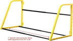 MaxxHaul 50256 Heavy‑Duty Adjustable Wall‑Mount Tire Storage Rack – Telescoping 32–48″ Width, 375 lb Capacity, Powder‑Coated Steel, 51.75″W x 28″D x 28″H – Garage/Shop