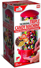 Handy Gourmet Cand Candy Dispenser, 5.75 x 12.00 x 5.75, Red
