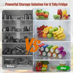 6 Pack Soda Can Organizer, Drink Organizer for Fridge, Clear Kitchen Pop Can Storage Organizer Soda Dispenser for Refrigerator Pantry