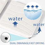 3PCS Water Absorbing Stone Tray, Fast Drying Stone Sink Tray, Stones Soap Trays, Water Absorbent Diatomite Trays, Diatomite Coasters for Kitchen Sink Bathroom Counter, Hand Soap Dish & Holders