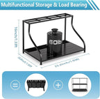 Ski Storage Rack-Holder Garage - Freestanding Ski Equipment Organizer Ski Boot Snowboard Rack Stand Snow Gear Storage