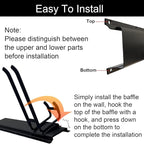 32 inch Ski Rack, Wall Mounted Ski Storage for Garage Storage Snowboard Organizer System, 10 Pairs of Skis Holder Hangers for Home Shed, Holds Up to 300lbs
