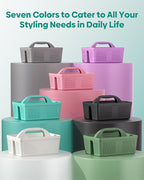 4 Pack Portable Shower Caddy, Integrated Handle, Reinforced Plastic, Organizer Storage Bathroom Supplies and Beauty Products, Cleaning Supplies, Shower Basket for Home, Dorm, Shelf and Cabinet