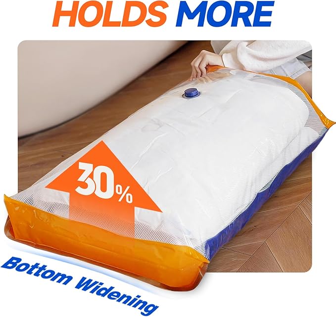 Vacuum Storage Bags with Rechargeable Cordless Pump,15 Pack 3 Size Compression Packing Cubes Seal Bags, Space Saver for Clothes and Clothing Blankets Organization Space Saving