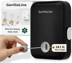 GorillaLine - Retractable Clothesline Indoor Outdoor Clothes Line - Heavy Duty Clothes Drying Laundry Line - Wall Mounted Drying Rack - Air Dry Clothing
