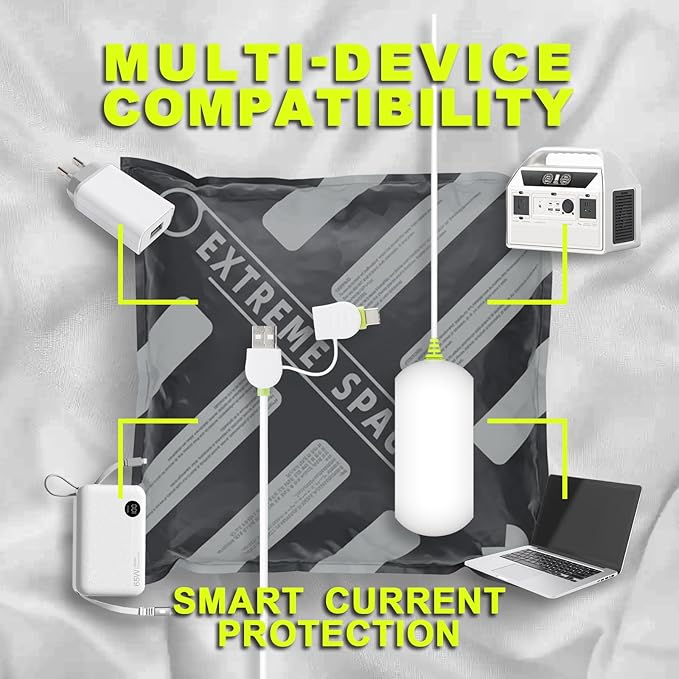 Vacuum Storage Bags for Travel with Portable Electric Pump, 16 Packs Vacuum Seal Bags for Clothing with High Pressure Pump, Compression Packing Space Saver, Portable Travel Bags for Luggage
