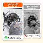 Extra Large Mesh Laundry Bag Heavy Duty Mesh Wash Bag with Drawstring Closure for College, Dorm, Travel, Family and Apartment Dwellers, 27 x 36 Inches, White