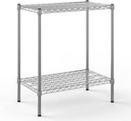18" Deep x 30" Wide x 34" Height Wire Shelving Kit | 2-Tier | NSF Commercial Storage Rack Unit