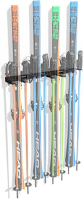 Koova Heavy Duty Steel 32" Ski Rack for Garage Wall Storage