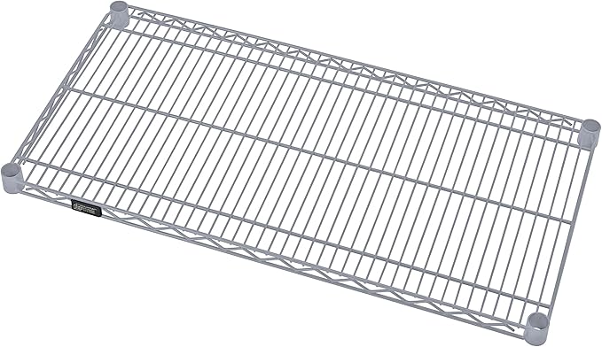 Quantum Storage Systems 1836GY Wire Add-On Shelf Gray Epoxy 36" W x 18" D