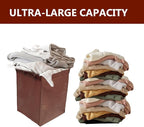 Buhelyc Thickened Oxford Cloth Storage Bag Replacement Liner Bag for Laundry Cart Removable Storage Bag for Commercial/Home(Color:Brown)