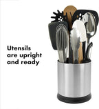 OXO Good Grips Stainless Steel Rotating Utensil Holder