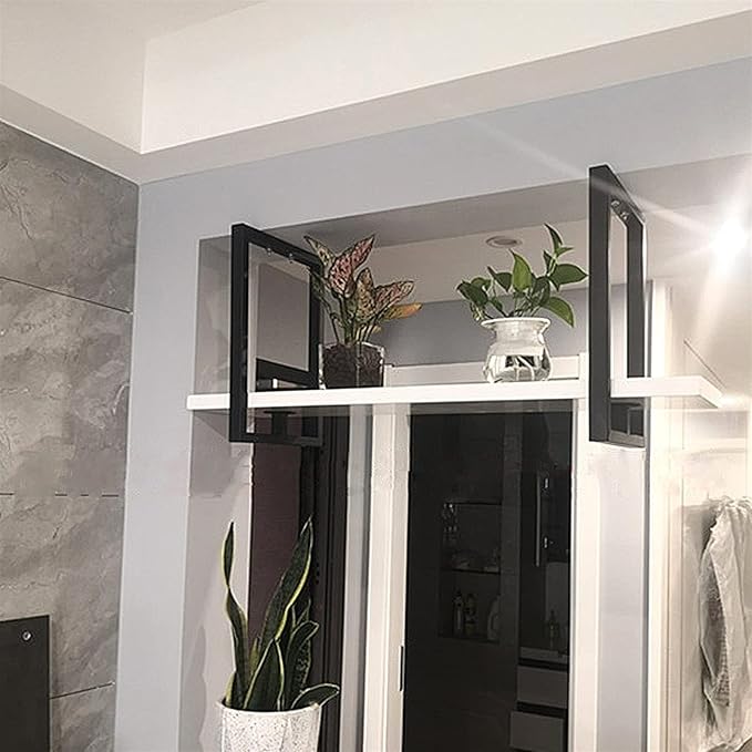 Ceiling Wine Rack Decoration Shelf - 1 Tier Flower Stand Display Stand, Ceiling Mounted Storage Rack, Hanging Plant Stand, for/Kitchen/Bar/Restaurant (Size : 80 * 30 * 50cm)