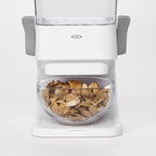 OXO Good Grips Countertop Cereal Dispenser, Clear/White (Pack of 2)