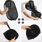 4Pcs Pop Up Laundry Basket Set, Collapsible Pop Up Hamper in 4 Colors, Mesh Laundry Basket for Home, Dorm, Travel & Storage