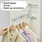 GorillaLine Go - Folding Clothes Drying Rack - Travel Essentials for Laundry - Portable and Collapsible with Hook - Clothes Rack Cruise Ship Essentials, RV, Traveling and Small Room