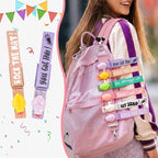 Kigeli 30 Pcs Spirit Clips Cheer Pins Cheerleader Gifts Clothes Pins for Backpacks Competition Glittered for Team Cheer Gifts Stuff Supplies Party Favors Accessories Bulk(Macarons,Duck)